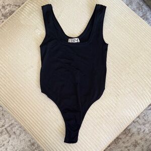 Eterne Midnight Black Bodysuit